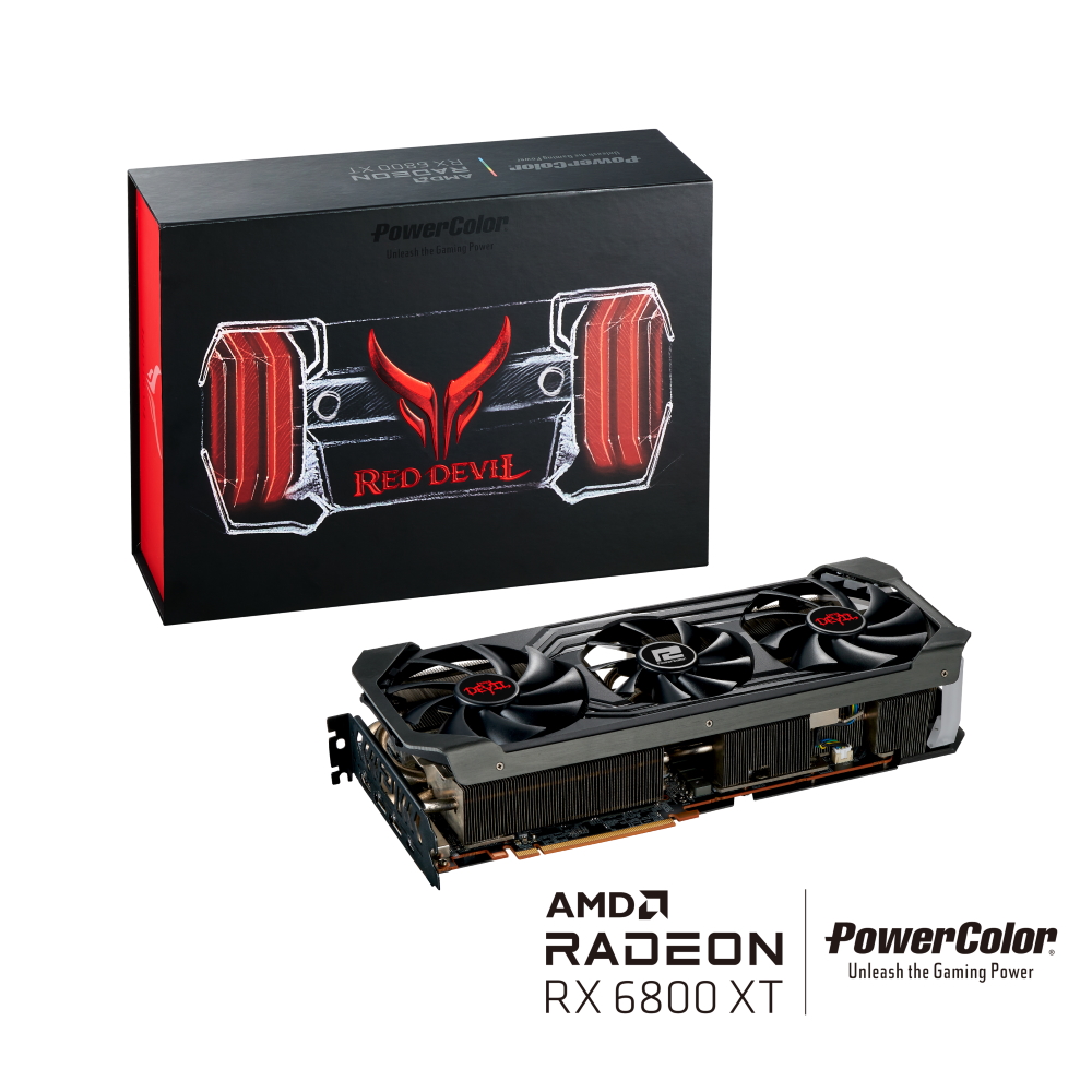 Radeon RX 6800 XT/ RX 6800搭載の「RED DEVIL」シリーズ・限定